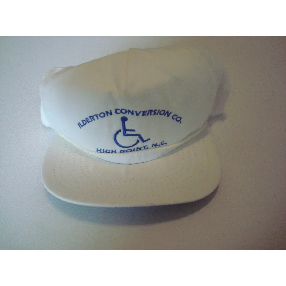 USA MADE HANDICAP NORTH CAROLINA USA MADE 9OS BEACH HAT CAP VINTAGE DEADSTOCK R2